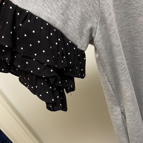 NWT Gray dress with Pockets - Picture 3 of 4